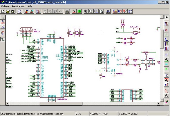 Kicad screenshot 1