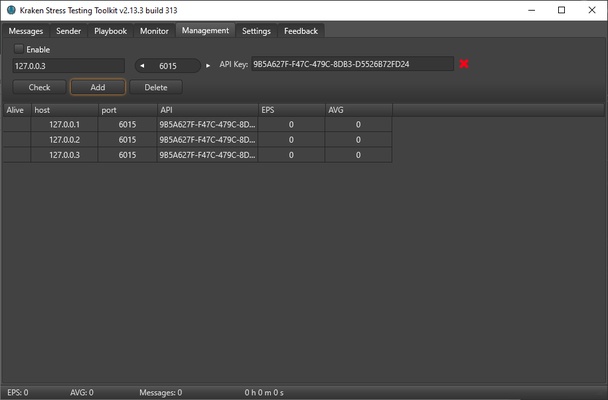 Kraken Stress Testing Toolkit screenshot 1