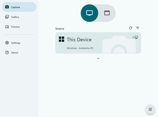 Screenshot Remote screenshot 1