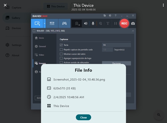 Screenshot Remote screenshot 1