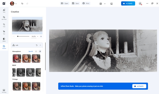 inPixio screenshot 1