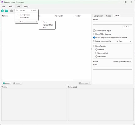 Caesium screenshot 1