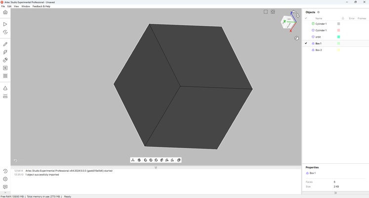 Artec Studio Trial screenshot 1