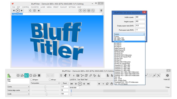 BluffTitler screenshot 1