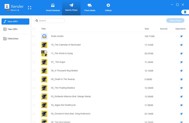 Xender - Share Music Transfer screenshot 1