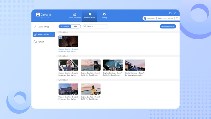 Xender - Share Music Transfer screenshot 1