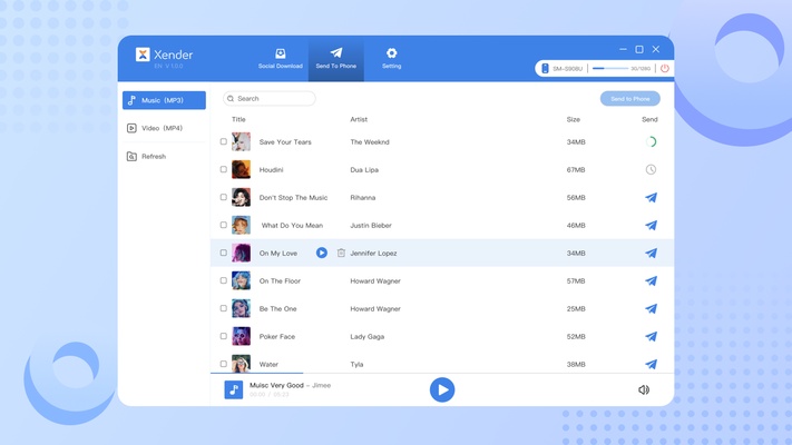 Xender - Share Music Transfer screenshot 1
