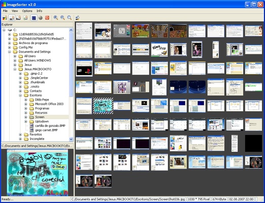 ImageSorter screenshot 1