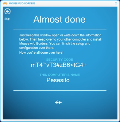 Mouse without Borders screenshot 1