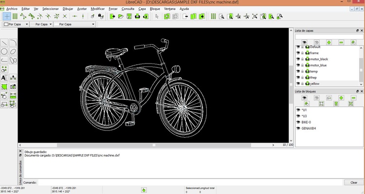 LibreCAD screenshot 1