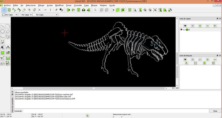 LibreCAD screenshot 1