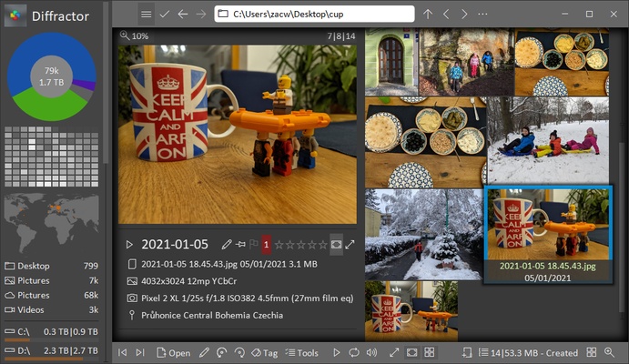 Diffractor screenshot 1