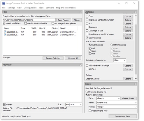 ImageConverter screenshot 1
