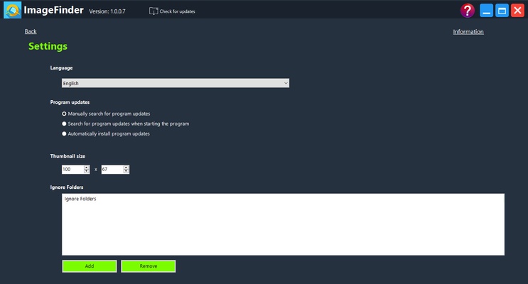 SimilarImagesFinder screenshot 1