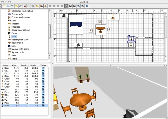 Sweet Home 3D screenshot 1