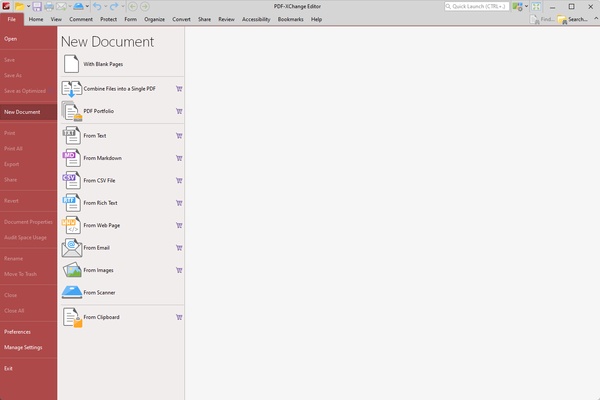 PDF-XChange Editor screenshot 1