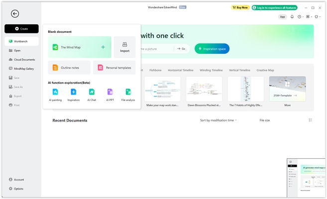 EdrawMind screenshot 1