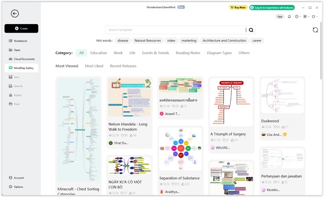 EdrawMind screenshot 1