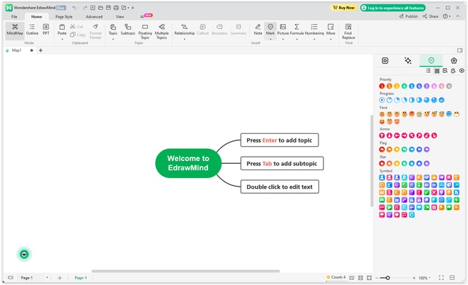 EdrawMind screenshot 1