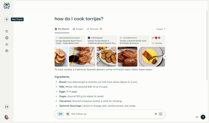 Perplexity screenshot 1