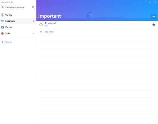 Microsoft To Do screenshot 1