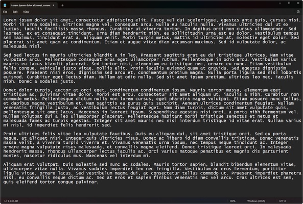 Windows Notepad screenshot 1