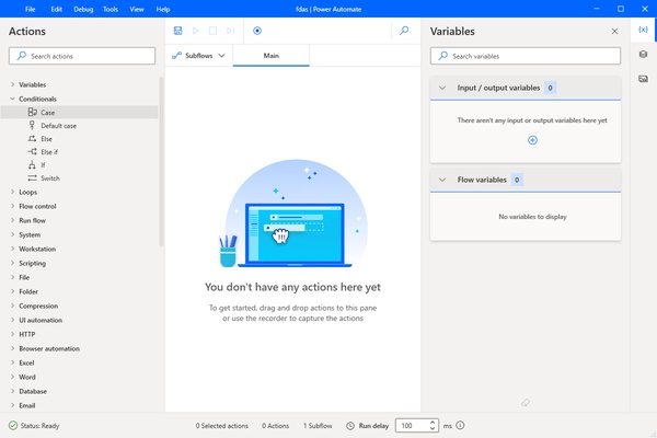 Power Automate screenshot 1
