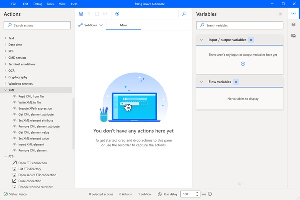 Power Automate screenshot 1