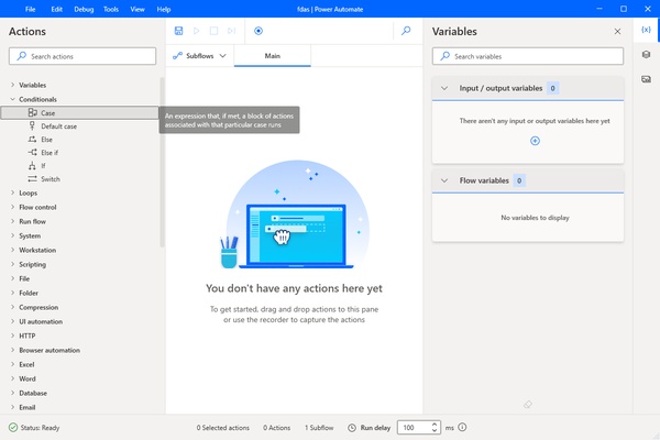 Power Automate screenshot 1