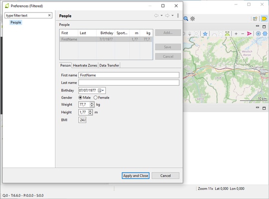 MyTourbook screenshot 1