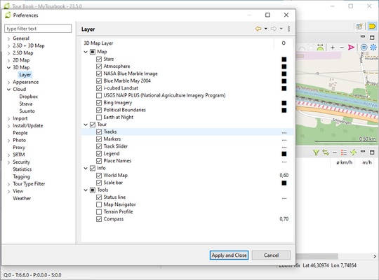 MyTourbook screenshot 1