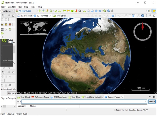 MyTourbook screenshot 1