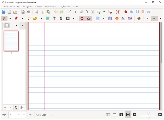 Xournal++ screenshot 1