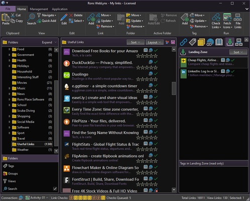 Rons WebLynx screenshot 1