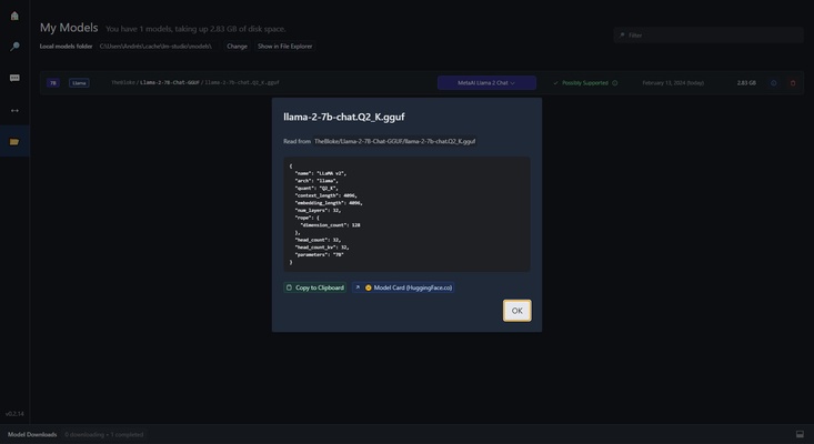 LM Studio screenshot 1