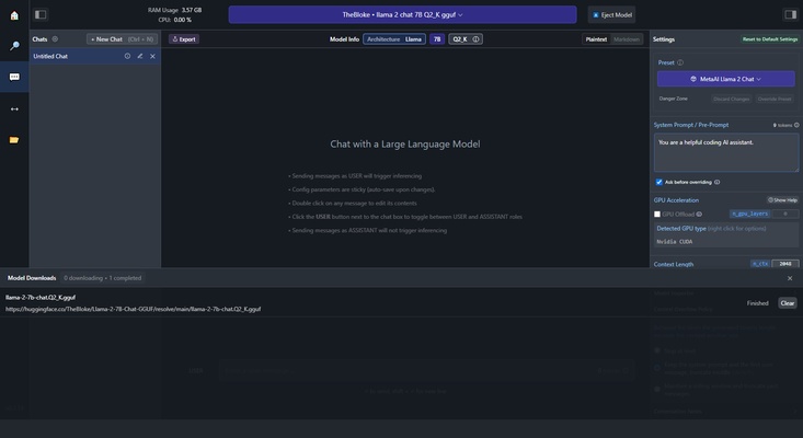 LM Studio screenshot 1