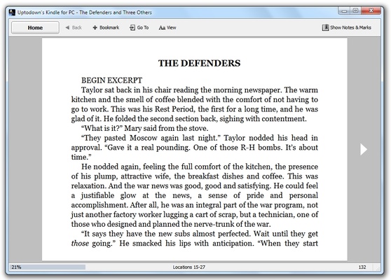 Kindle screenshot 1