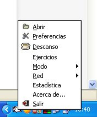 Workrave screenshot 1