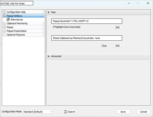 ArsClip screenshot 1