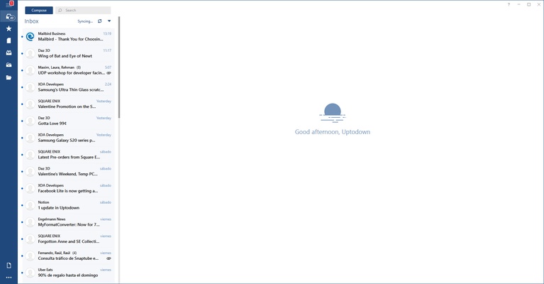 Mailbird screenshot 1