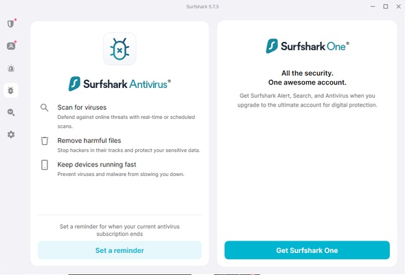 Surfshark screenshot 1