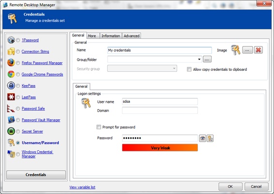 Remote Desktop Manager screenshot 1