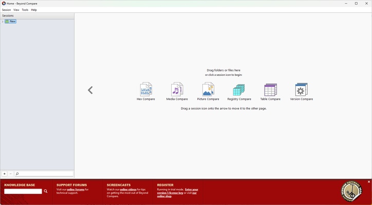 Beyond Compare screenshot 1