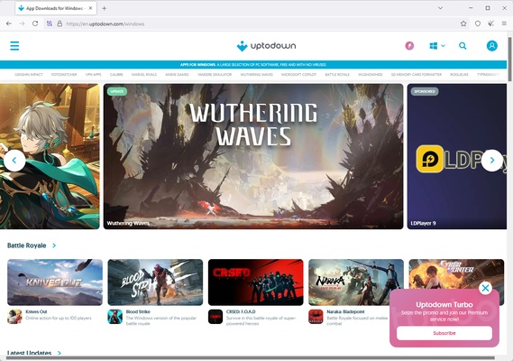 Tor Browser screenshot 1