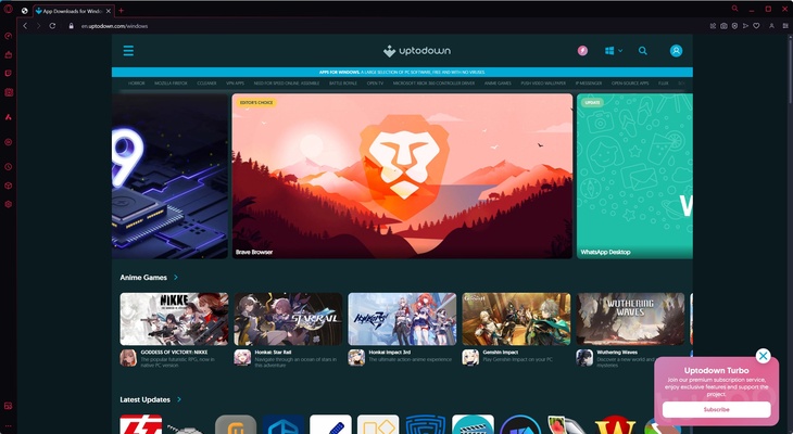 Opera GX screenshot 1