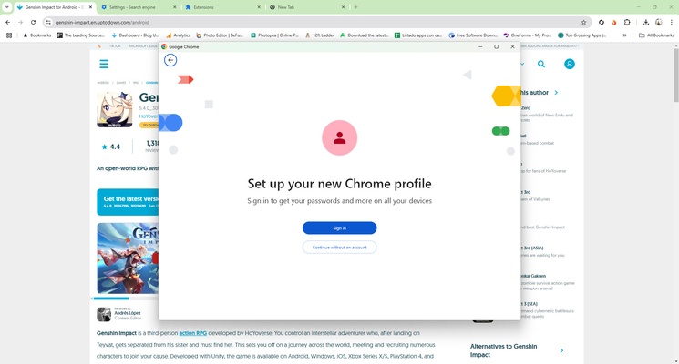 Google Chrome screenshot 1