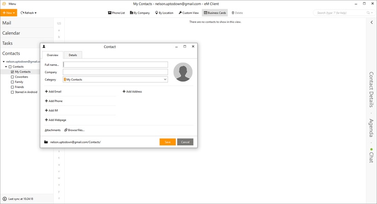 eM Client screenshot 1