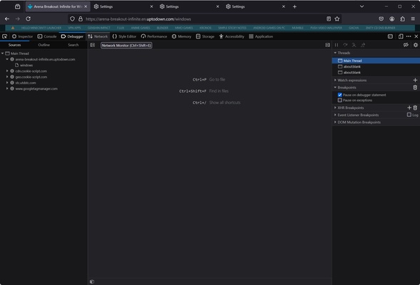 Mozilla Firefox screenshot 1