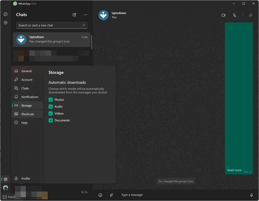 WhatsApp Desktop Beta screenshot 1