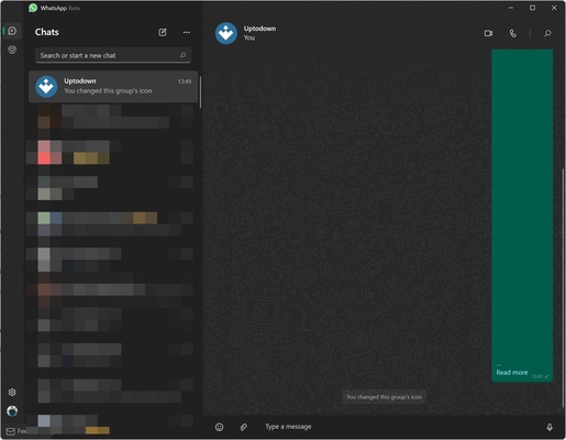 WhatsApp Desktop Beta screenshot 1
